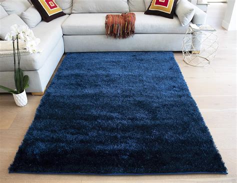 Amazon.com: Navy Shaggy Rug.